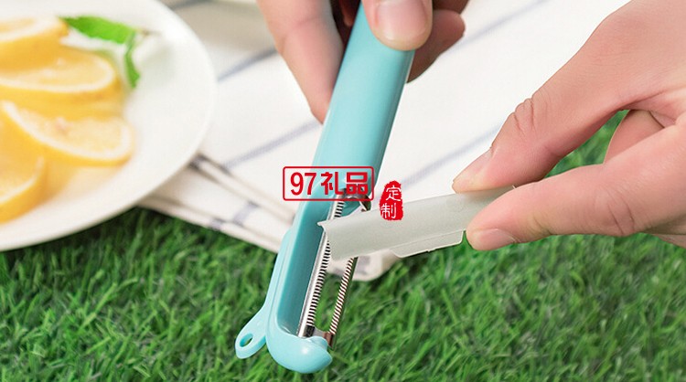 定制LOGO  蘋(píng)果土豆削皮器 水果刀二合一