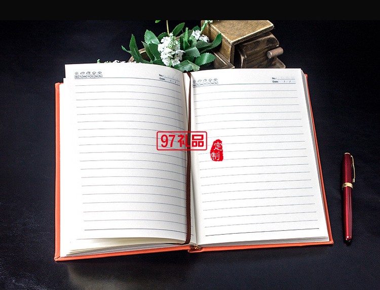 華潤(rùn)涂料定制款商務(wù)筆記本 平裝記事本可定制LOGO
