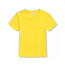 兒童t恤diy衣服手繪廣告活動(dòng)衫純棉小學(xué)生班服定制印logo