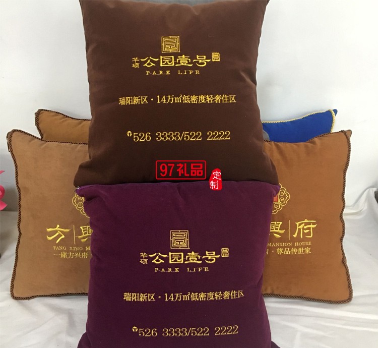 汽車禮品定制抱枕，抱枕被案例