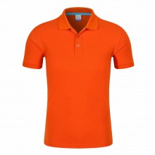 長(zhǎng)絨棉翻領(lǐng)T恤衣服定制