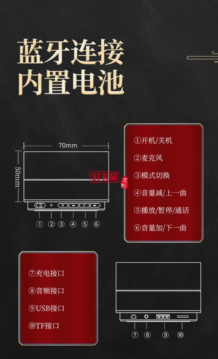 年會禮品商務(wù)背包套裝可印制logo 送客戶員工