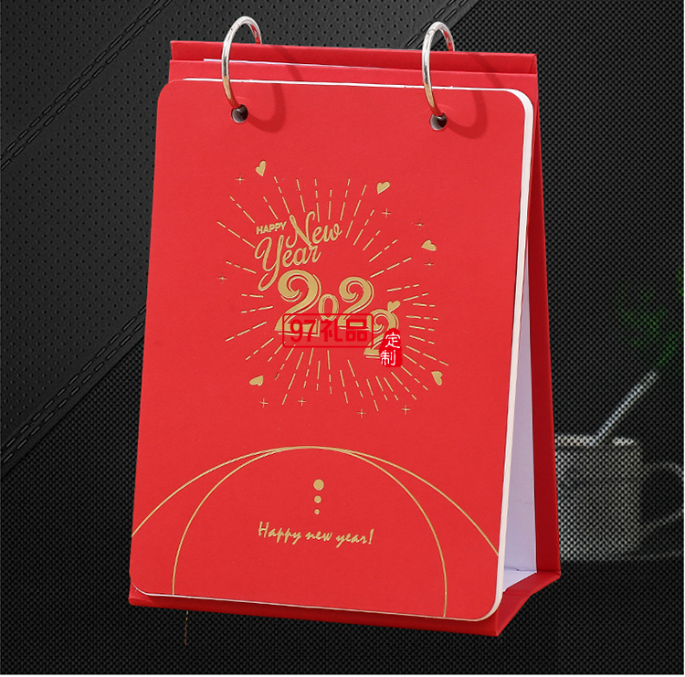 不銹鋼手開(kāi)雙環(huán)圈成長(zhǎng)個(gè)性商務(wù)周歷可定制
