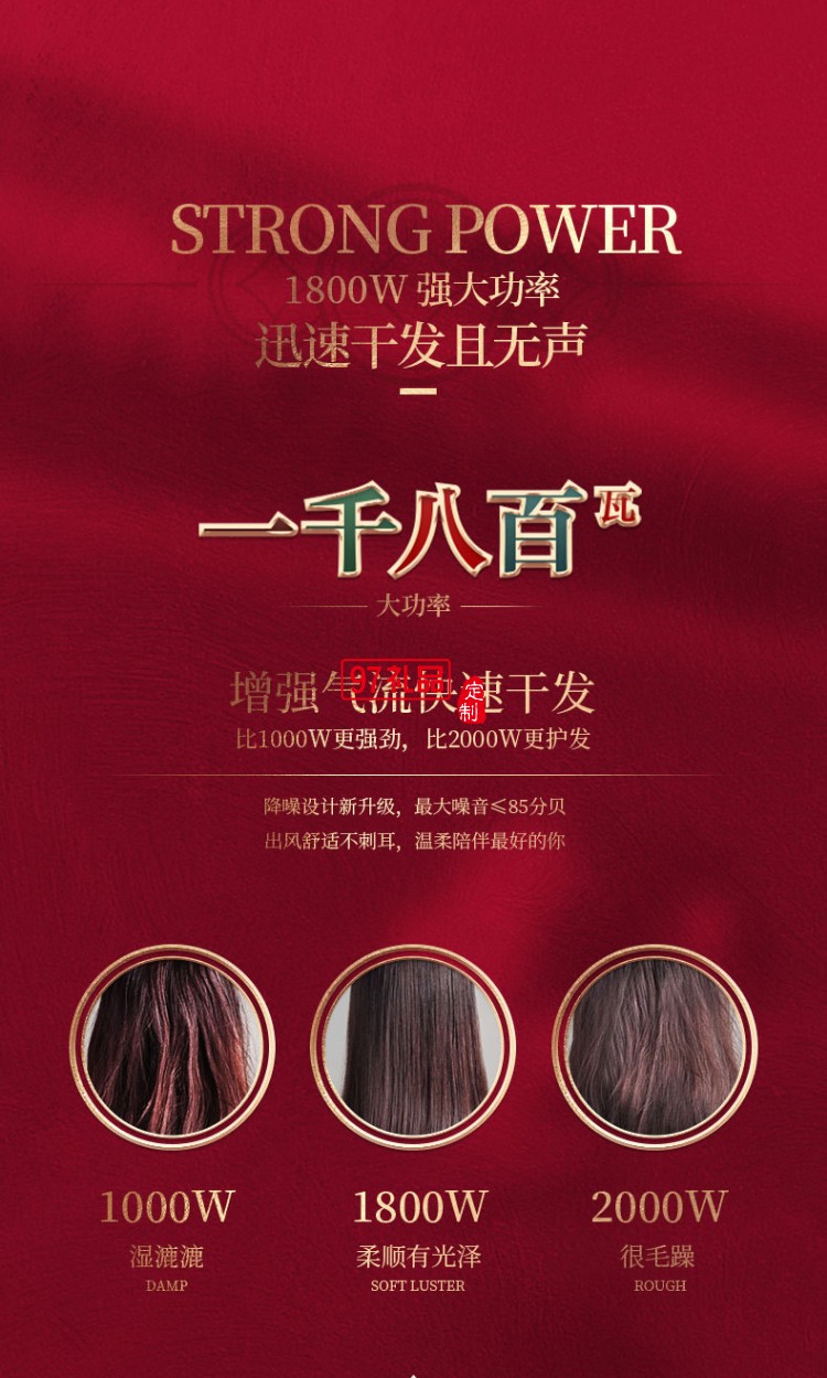 艾優(yōu)Apiyoo×北京故宮文創(chuàng)  負離子吹風機