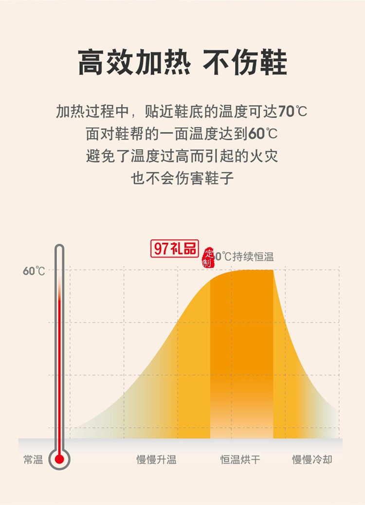 烘鞋器暖風(fēng)烘鞋機干鞋機器除臭殺菌可定時 可定制logo