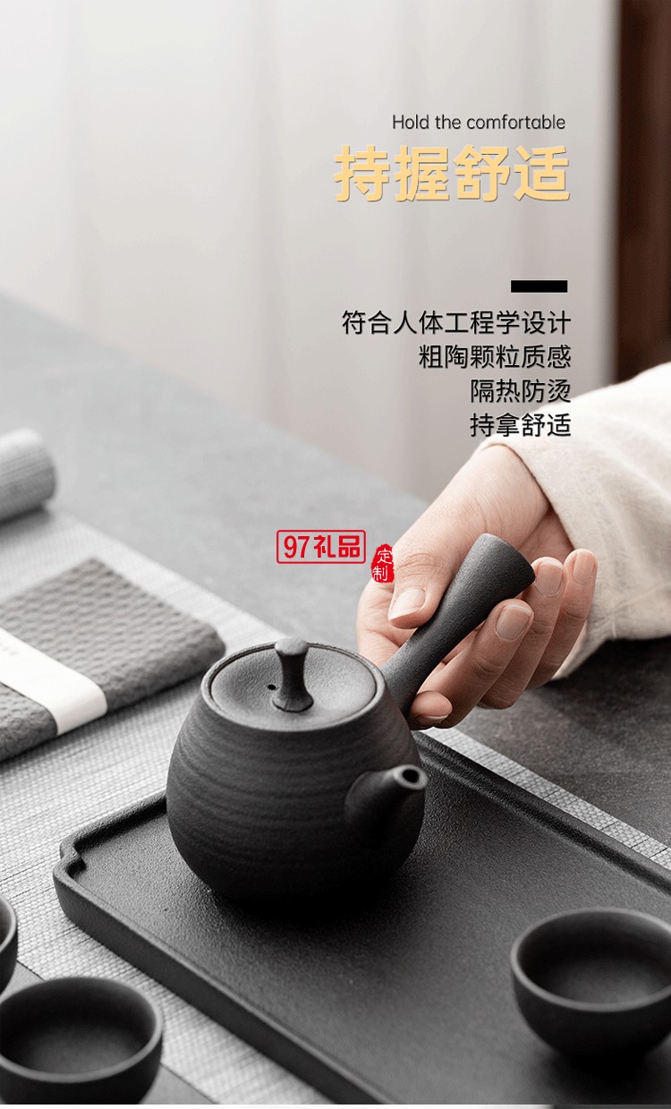 功夫茶具套裝家用客廳小茶臺(tái)茶托盤(pán)泡茶壺一壺四杯禮盒