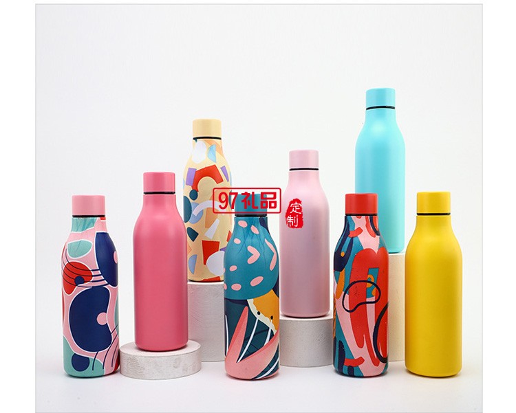 外貿(mào)直供創(chuàng)意新款可樂(lè)瓶?jī)?nèi)外304不銹鋼戶外便攜車載保溫保冷水杯