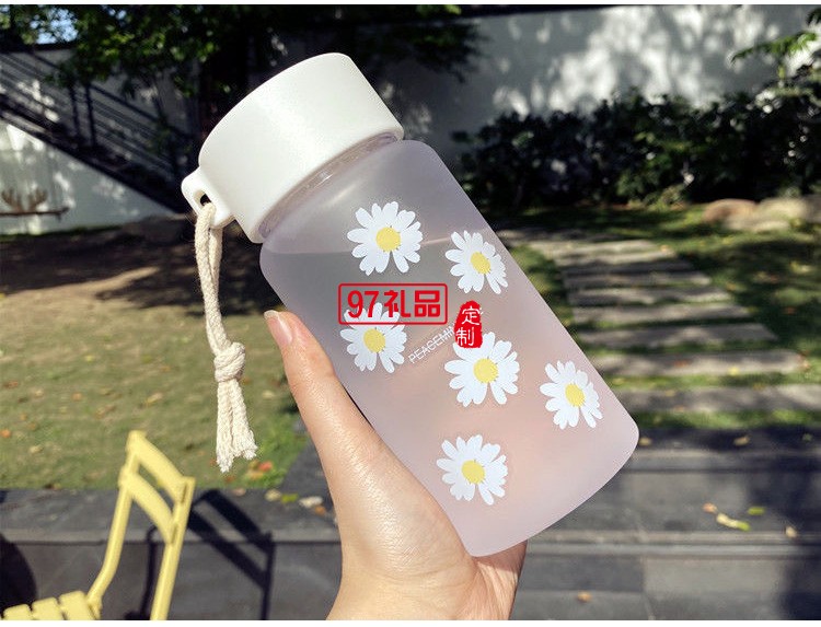 宇航員網(wǎng)紅隨手ins磨砂塑料杯潮流時(shí)尚杯子簡約水杯500ml