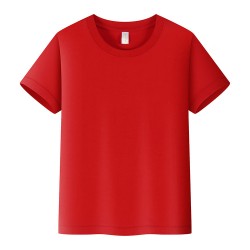 純棉T精梳圓領兒童款可定制logo定制Polo衫員工服飾廣告衫