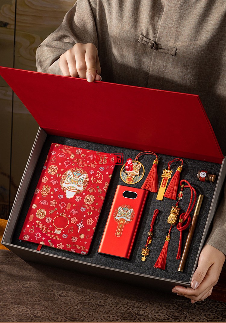 醒獅創(chuàng)意商務(wù)禮品套裝中國(guó)風(fēng)實(shí)用公司年會(huì)活動(dòng)紀(jì)念伴手國(guó)潮禮物