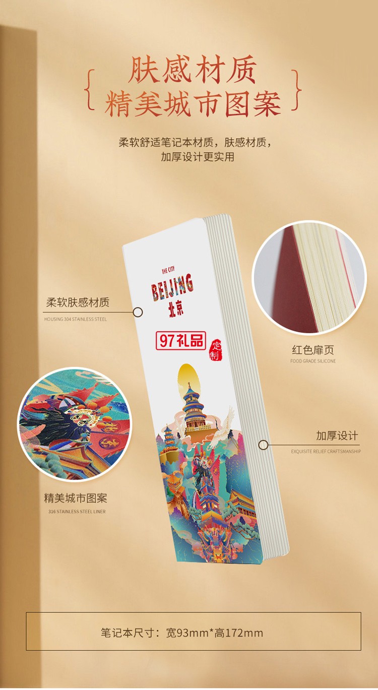 城市元素文創(chuàng)商務(wù)伴手禮國潮風(fēng)咖啡杯高端實(shí)用禮盒套裝拜訪送客戶