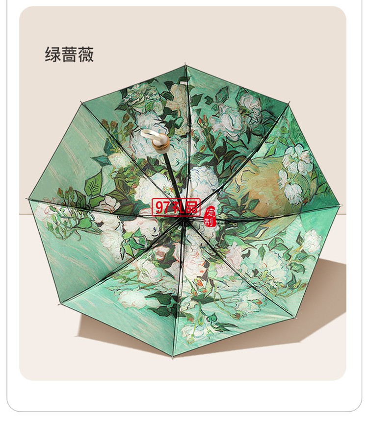 女神節(jié)專屬小紅書(shū)爆款8骨三折手開(kāi)黑膠雙層傘遮陽(yáng)傘手開(kāi)晴雨傘